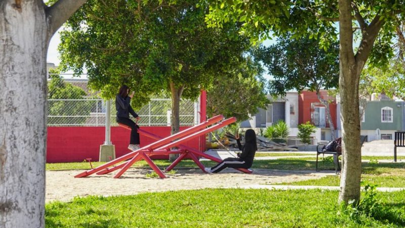 Remodelan parque Natura en la periferia de Tijuana; vecinos esperan pronta reapertura