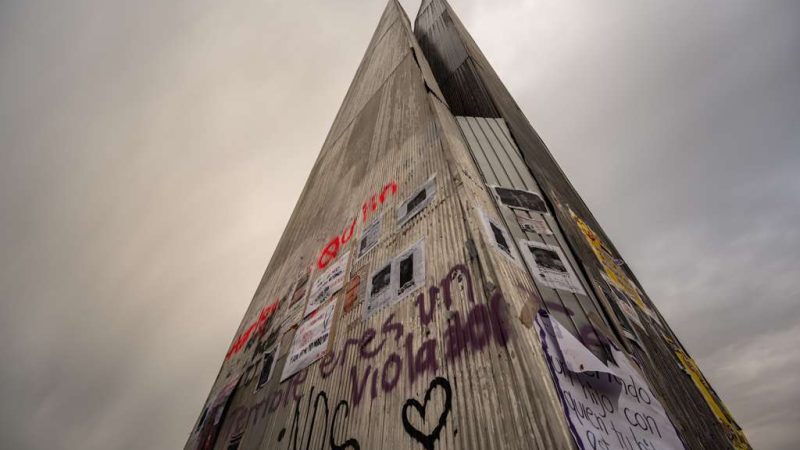 Así luce Zona Río tras la marcha del Día Internacional de la Mujer