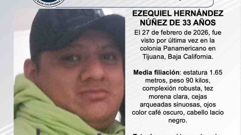 Pesquisa de Ezequiel Hernández Núñez de 33 años