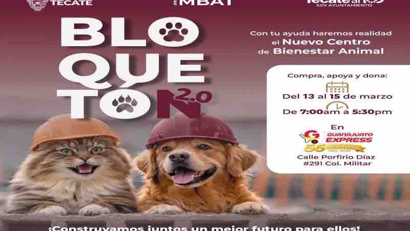 Tecate se une por el bienestar animal con el bloquetón 2.0