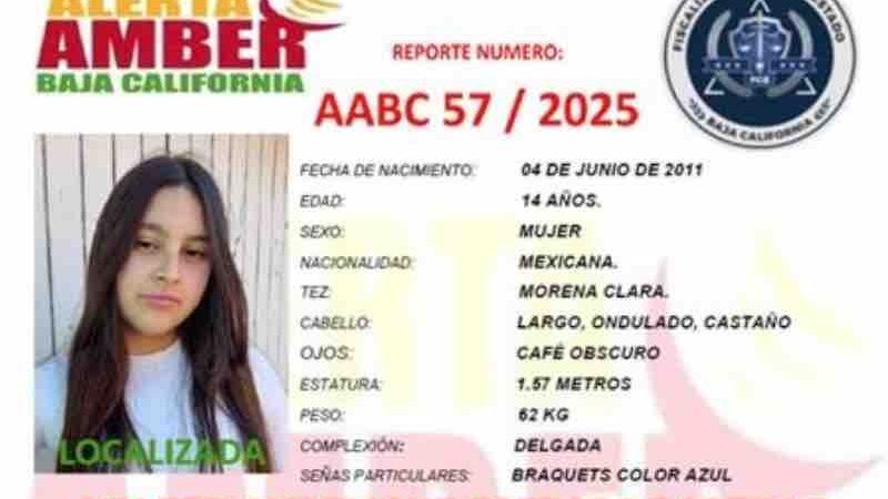 Se solicita la colaboración de la ciudadanía en localizar a Valery Angelique Estrada Castillo