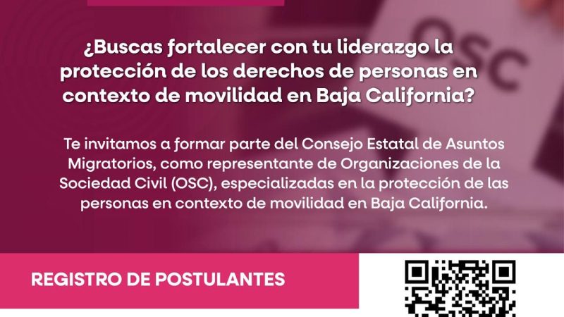 Hace un llamado Secretaría General de Gobierno a Integrar el Consejo Estatal de Asuntos Migratorios