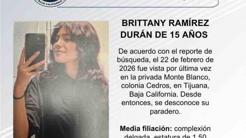 Pesquisa de Brittany Ramírez Durán de 15 años de edad