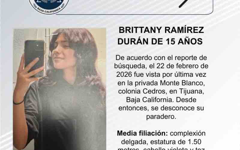 Pesquisa de Brittany Ramírez Durán de 15 años de edad