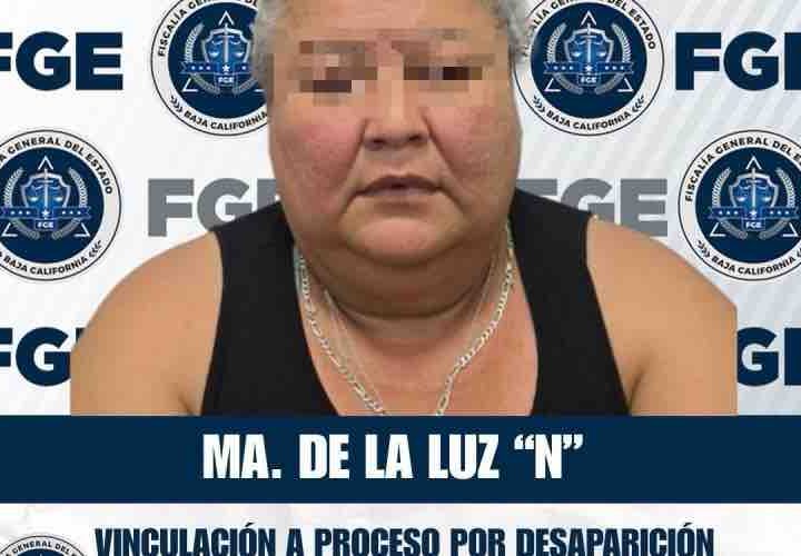 Vinculan a proceso a imputada por desaparición cometida por particulares