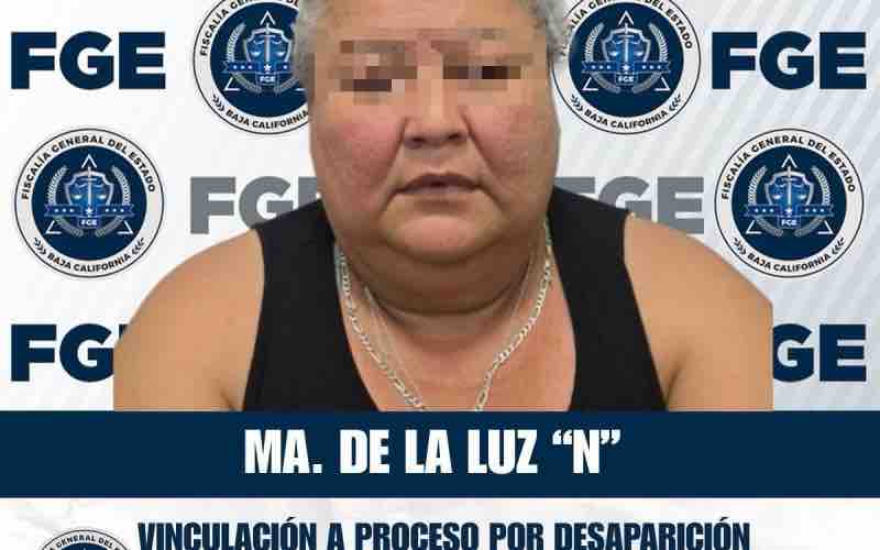 Vinculan a proceso a imputada por desaparición cometida por particulares