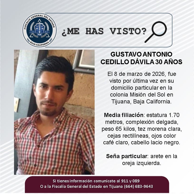 Pesquisa de Gustavo Antonio Cedillo Dávila de 30 años