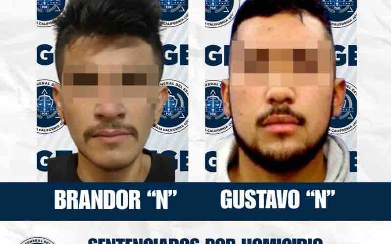 Logra FGE sentencia de 20 años de prisión contra dos hombres por homicidio calificado