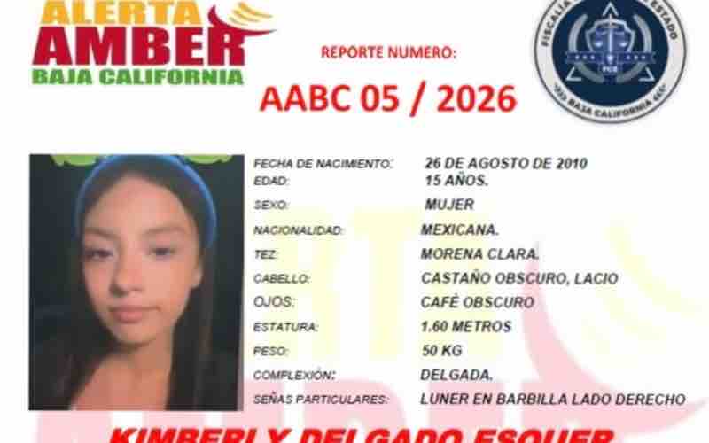 Solicitan el apoyo de la ciudadanía en localizar a Kimberly Delgado Esquer