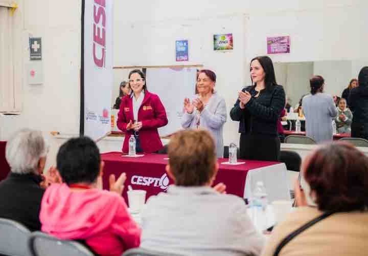 Tras 12 años de gestiones comunitarias, CESPT instala agua potable en centro Miguel Alemán
