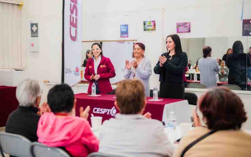 Tras 12 años de gestiones comunitarias, CESPT instala agua potable en centro Miguel Alemán