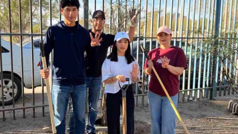 Morena impulsa jornadas comunitarias para rescatar espacios públicos en San Felipe: Rosina del Villar