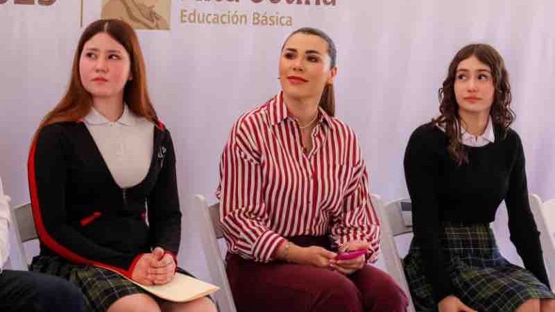 Fortalece gobierno de Marina del Pilar el derecho a la educación con la beca Rita Cetina y apoyos impulsados por la presidenta Claudia Sheinbaum